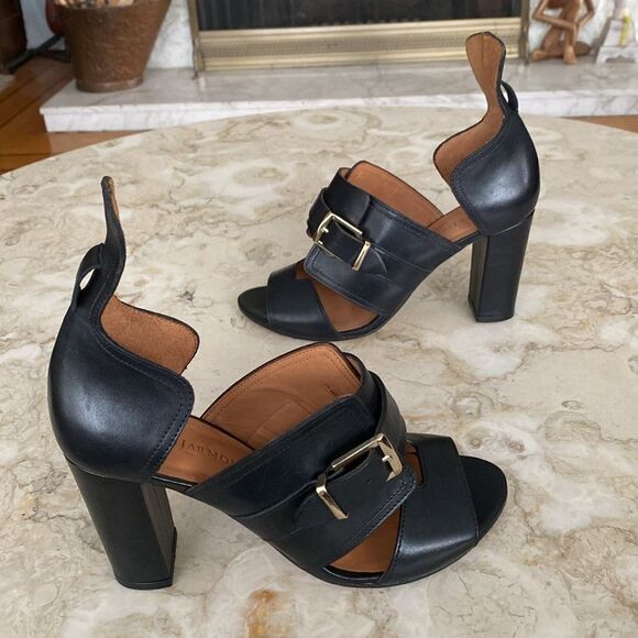 Tara Jarmon Leather Sandals $505 New - Picture 7 of 16